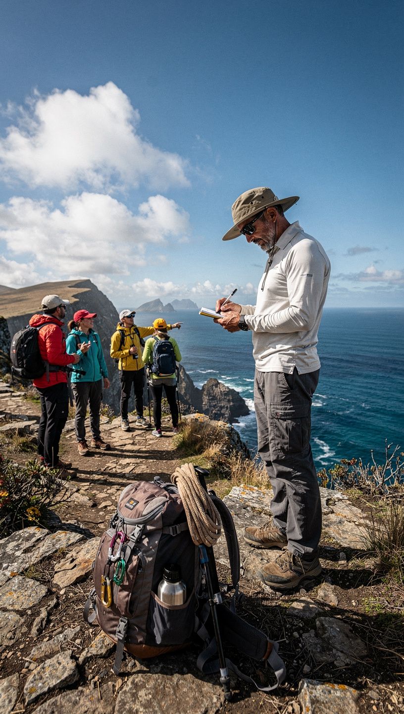 キャンプファイヤーを囲む家族の楽しそうな笑顔