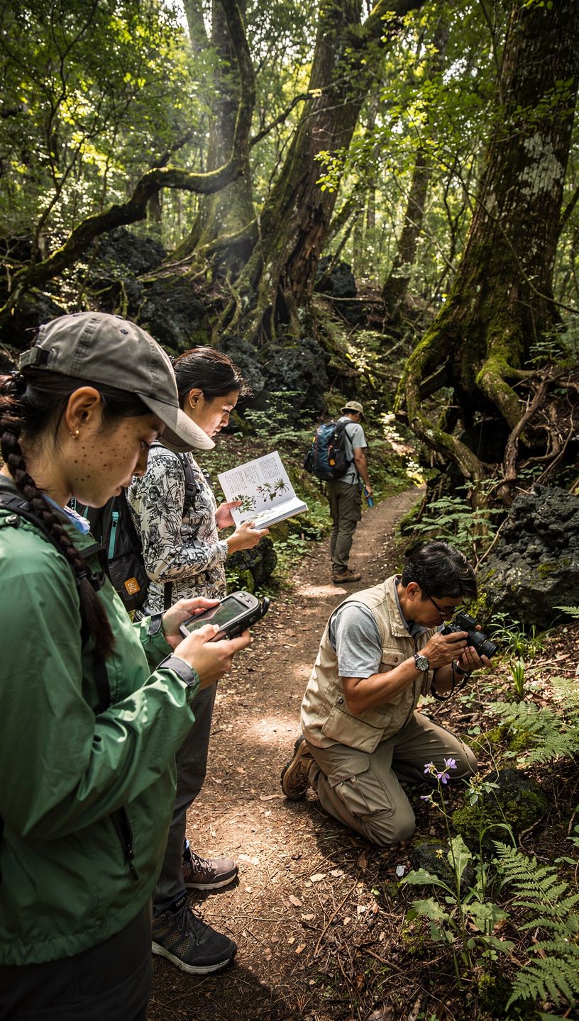 焚き火を囲んで楽しい時間を過ごす友人たち